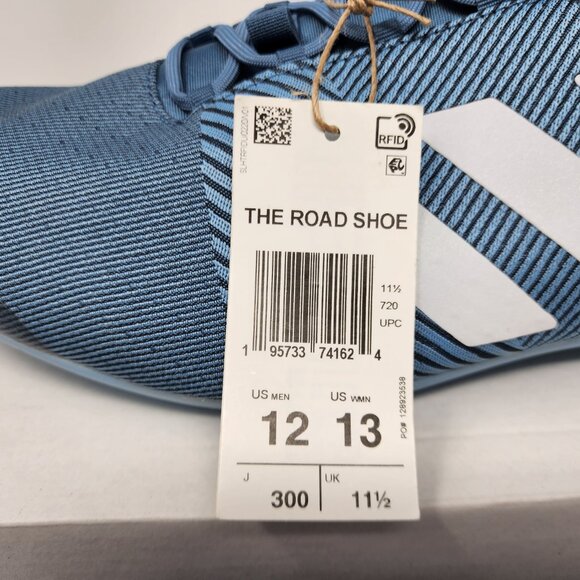 Adidas The Road Shoe Cycling Shoes Men SZ 12 Womens 13 Cleats White Blue GW5327 - Picture 8 of 10